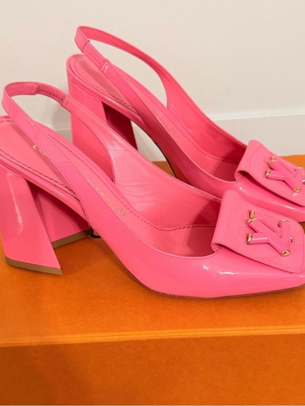 Louis Vuitton Shake Slingback Pumps